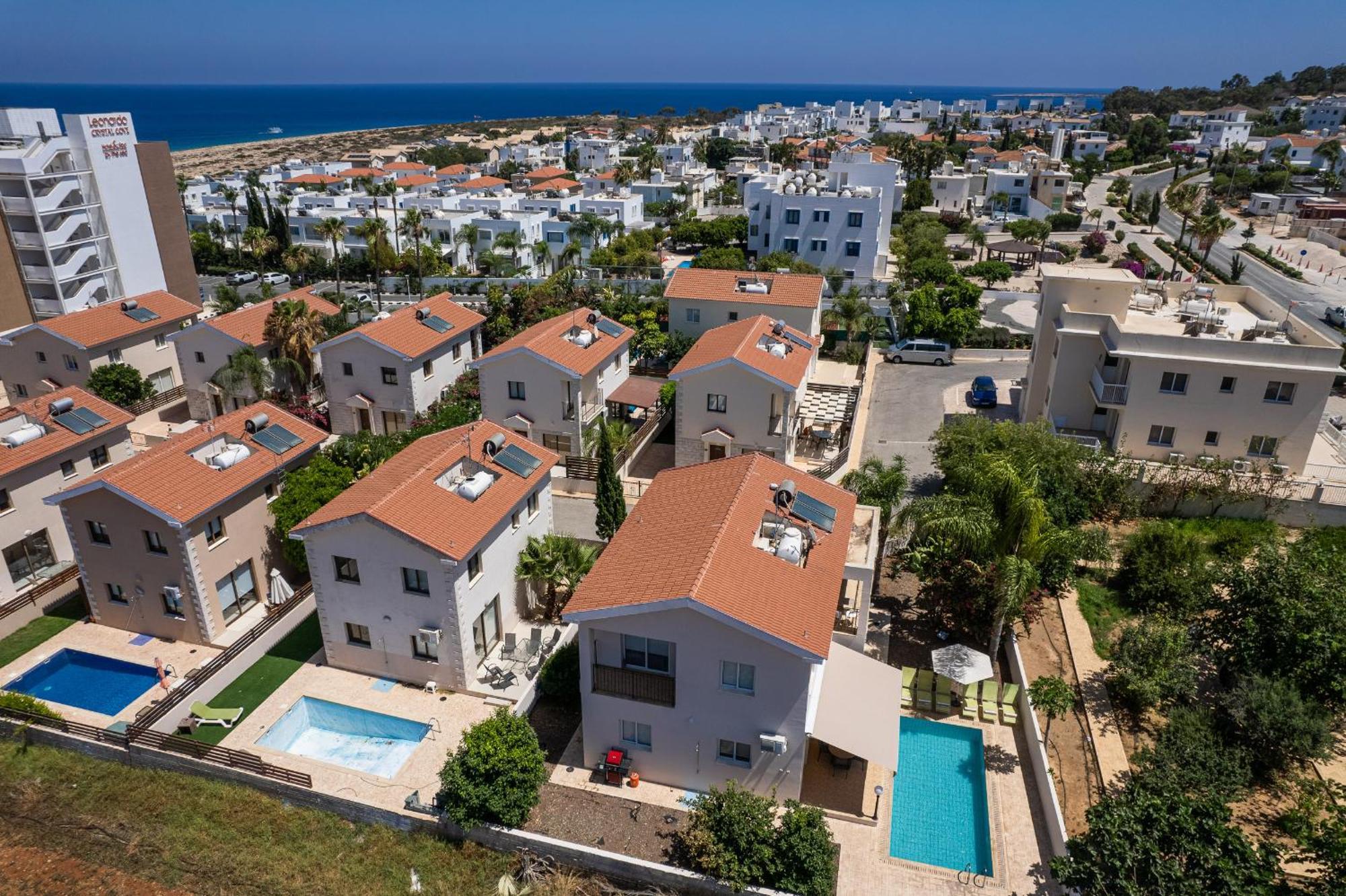 Konnos Villa Ekaterina Протарас Экстерьер фото