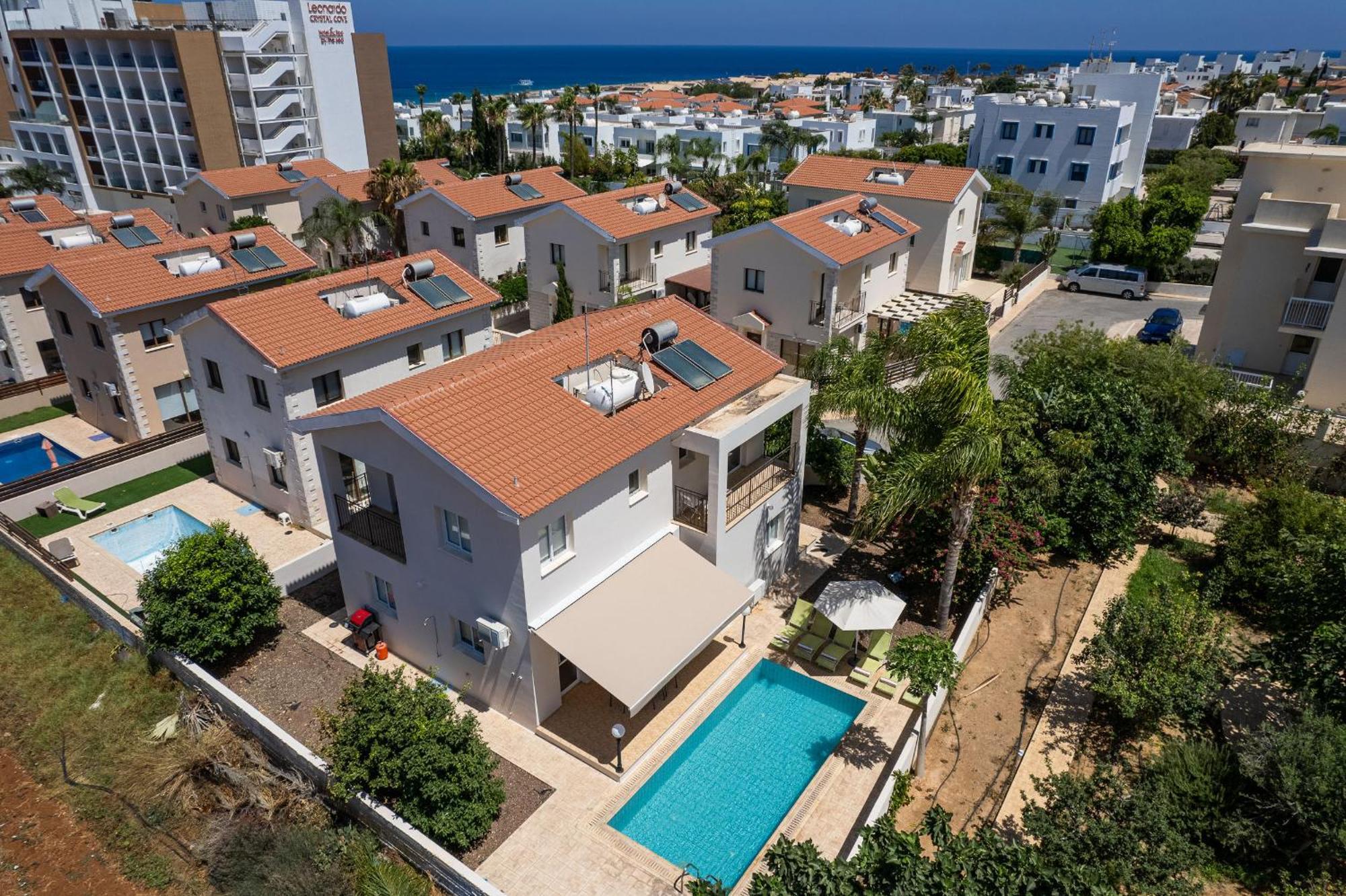 Konnos Villa Ekaterina Протарас Экстерьер фото